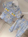 La Dolce Lemon Boys Exclusive Smocked Pyjamas