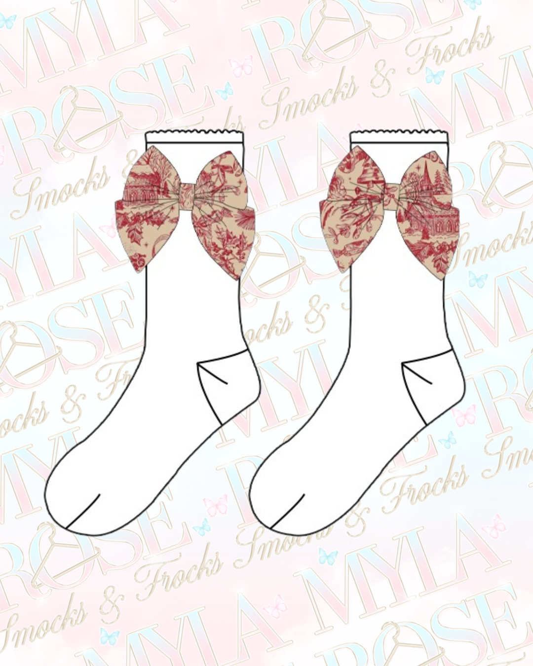 Traditional Christmas Socks (Pre Order)